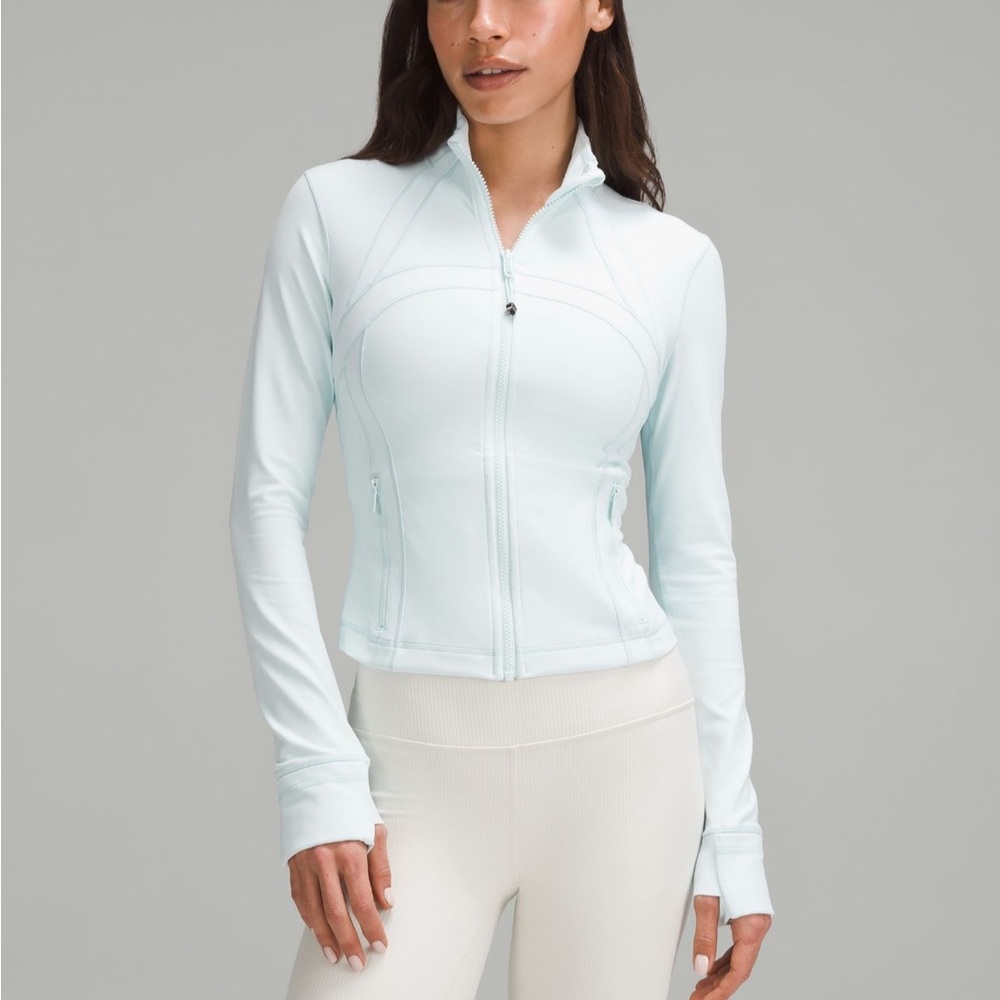 Define Cropped Jacket Nulu Sheer Blue